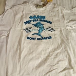 Boys shirt size 7 new w tags white